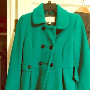 Green Old Navy XS Pea Coat